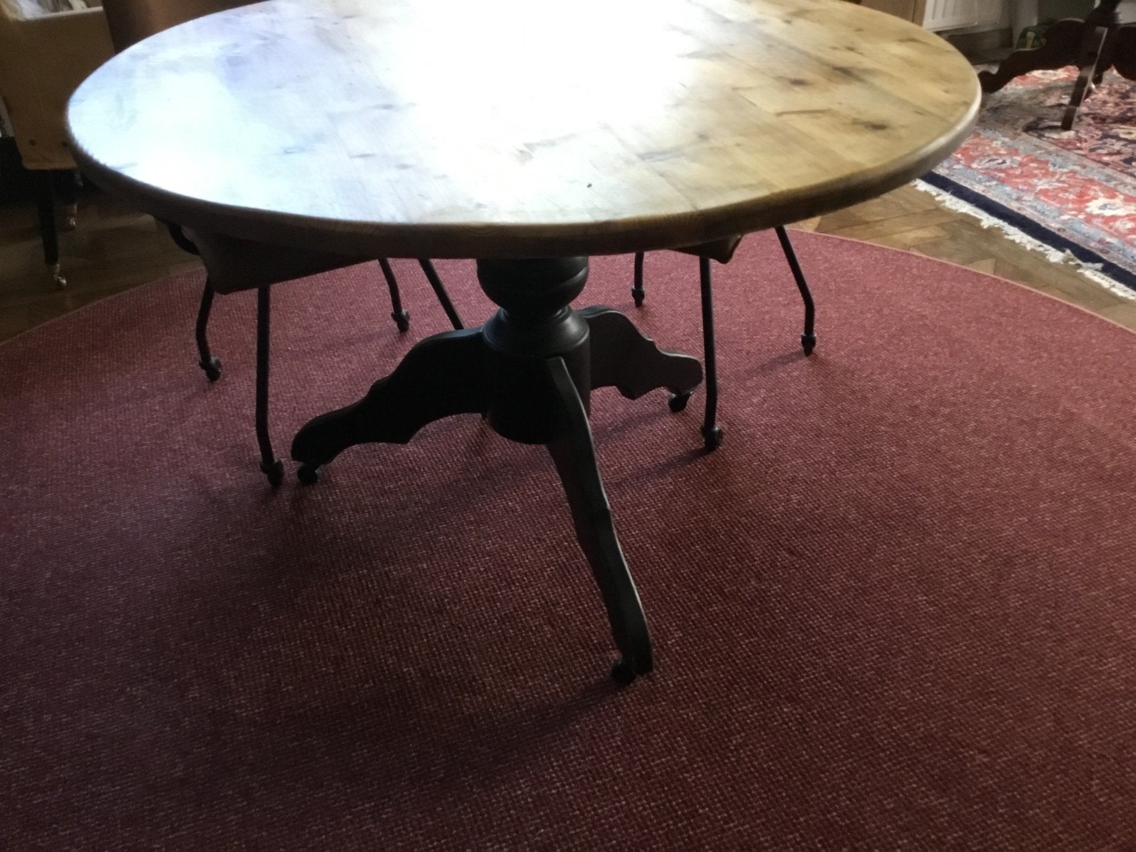 Tafel rond 1.20 cm rond/ 78 cm hoog, Ophalen, Gebruikt, Rond