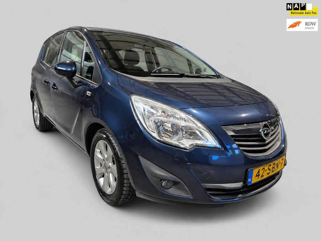 Opel Meriva 1.4 Turbo Edition - Airco - Cruise Control - NL, Voorwielaandrijving, Euro 5, Gebruikt, 680 kg
