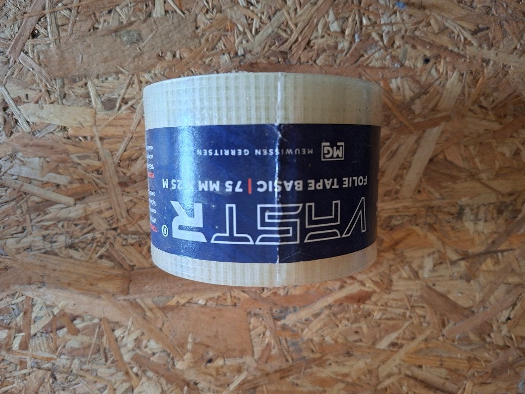 Folie Tape Vast r 75mm x 25m, Ophalen, Nieuw, Minder dan 5 m², Overige typen