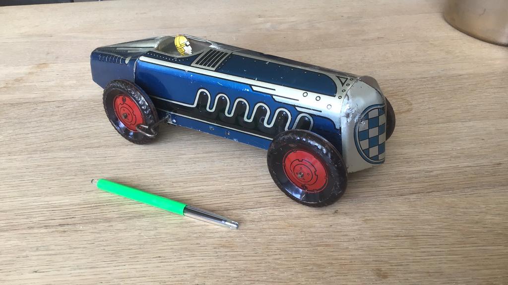 Marx Toys USA, Racewagen, prewar, Antiek en Kunst, Antiek | Speelgoed, Ophalen of Verzenden
