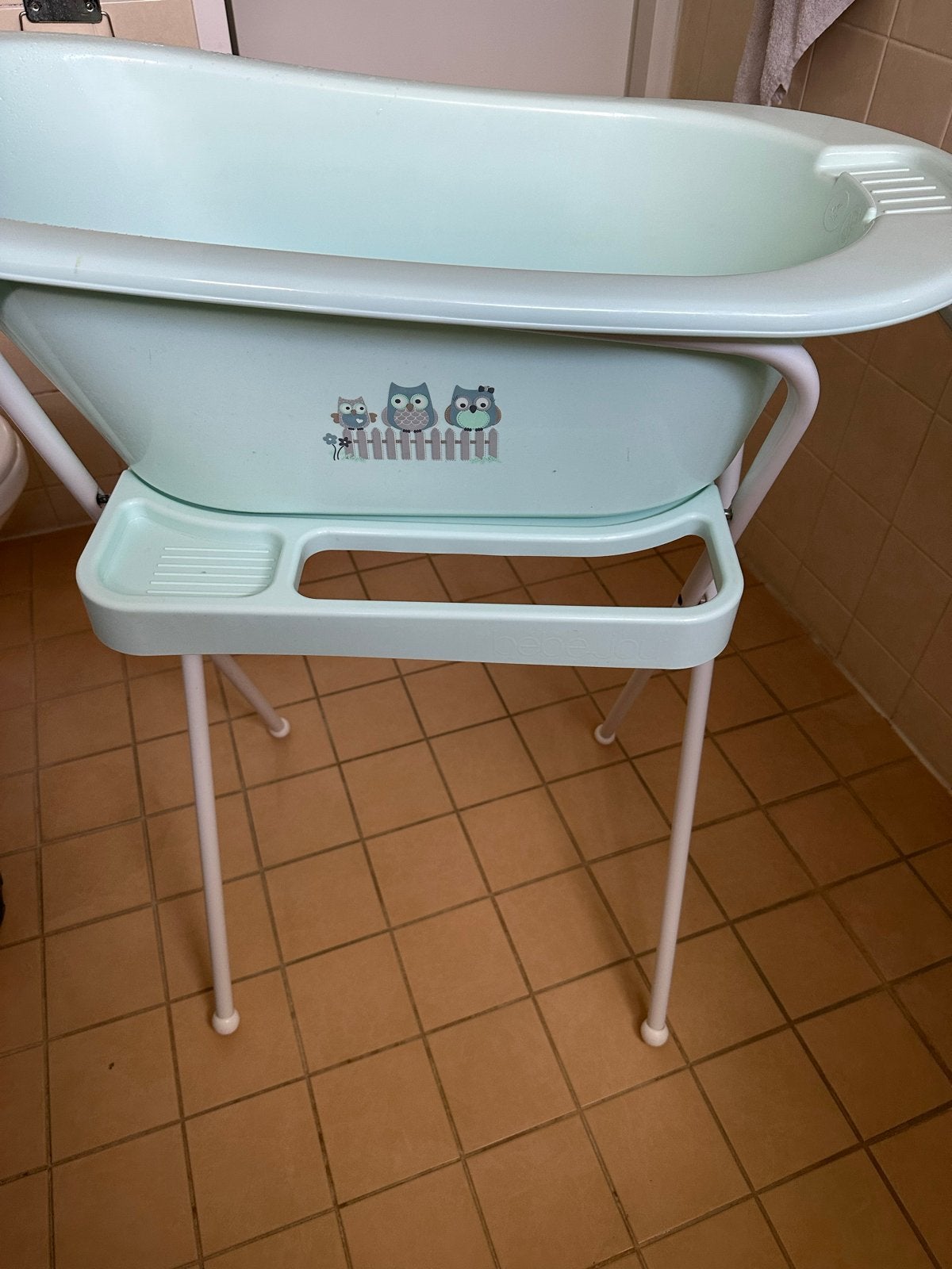 Mooie baby badjes met standaard, Gebruikt, Badje, Standaard, Ophalen