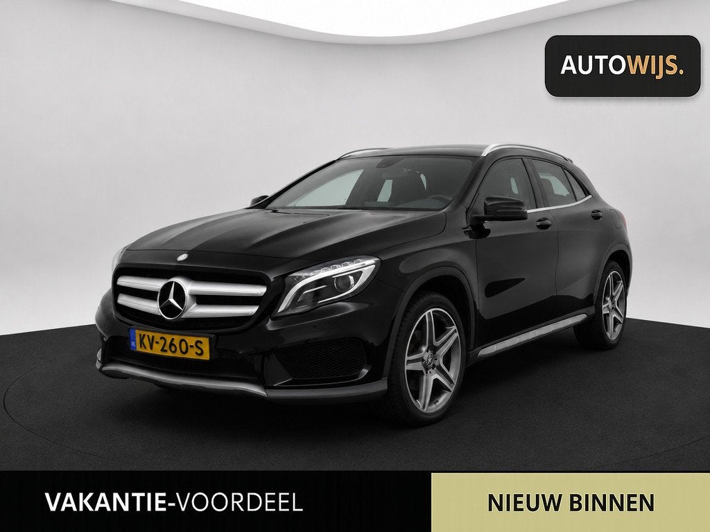 Mercedes-Benz GLA-klasse 200 Prestige|AMG|NAVI|CAMERA|Stoelv, Auto's, Mercedes-Benz, Gebruikt, 715 kg, Zwart, 1595 cc