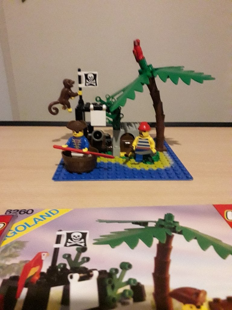 Lego 6260 Shipwreck Island, Kinderen en Baby's, Speelgoed | Duplo en Lego, Gebruikt, Lego, Compleet, Complete set