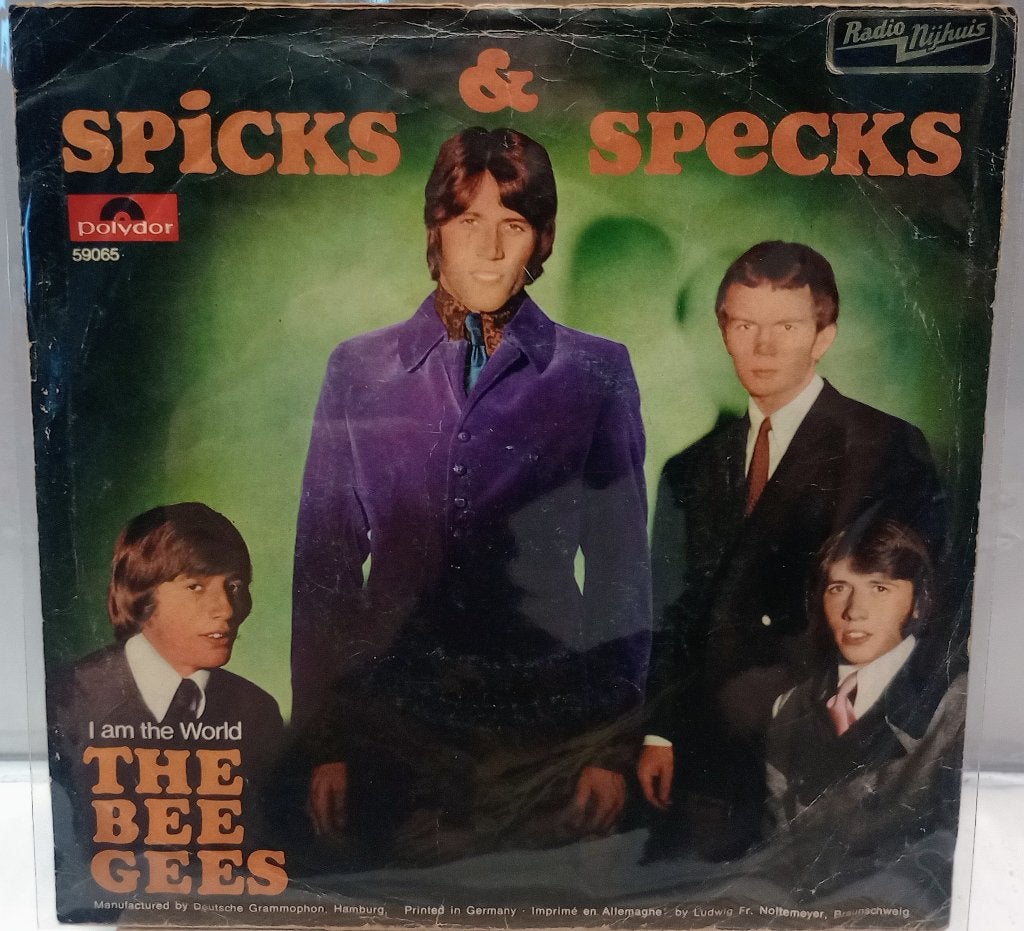 The Bee Gees ‎– Spicks & Specks, Ophalen of Verzenden, Gebruikt, 7 inch, Pop
