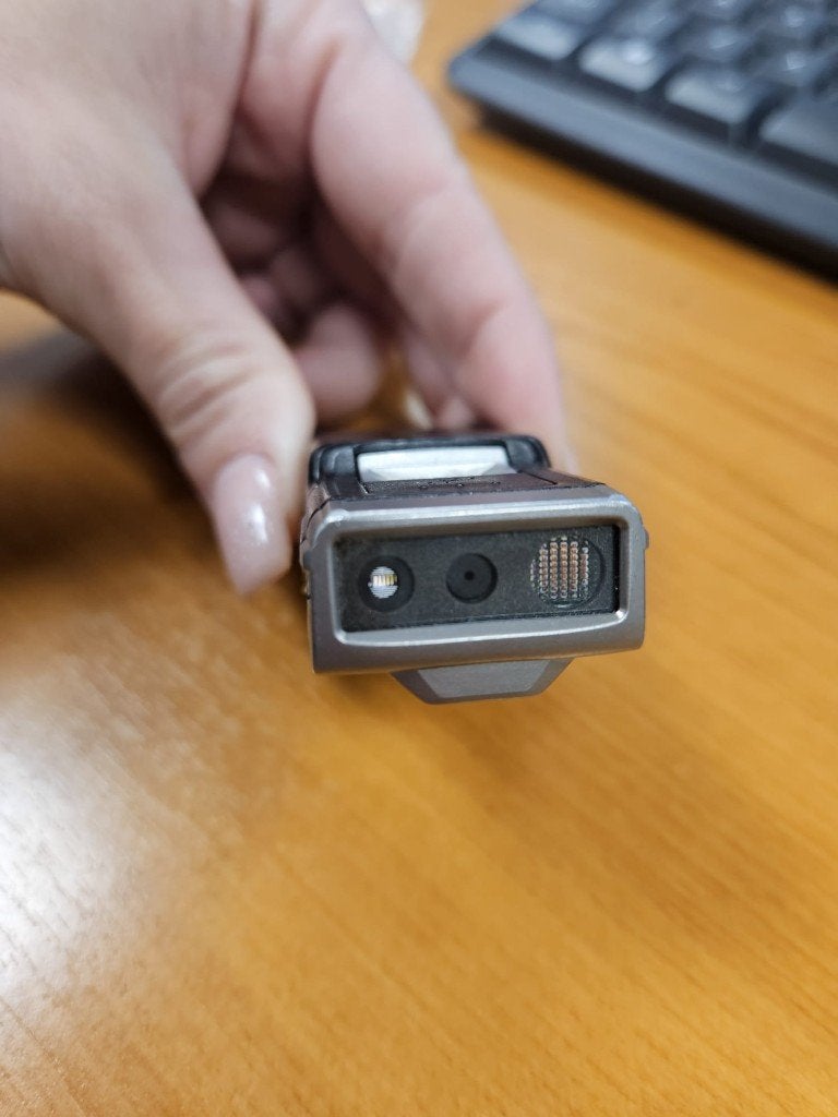 Zebra vinger barcodescanner RS5100, Computers en Software, Scanners, MacOS, Ophalen of Verzenden, Zo goed als nieuw, Zebra
