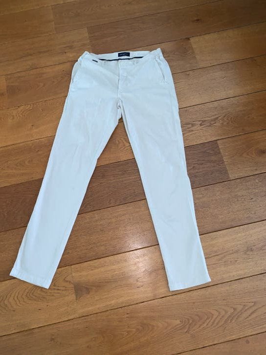 Mr Marvis The Originals broek - Beige - Maat W32 L32, Ophalen of Verzenden, Zo goed als nieuw, Overige maten, Beige