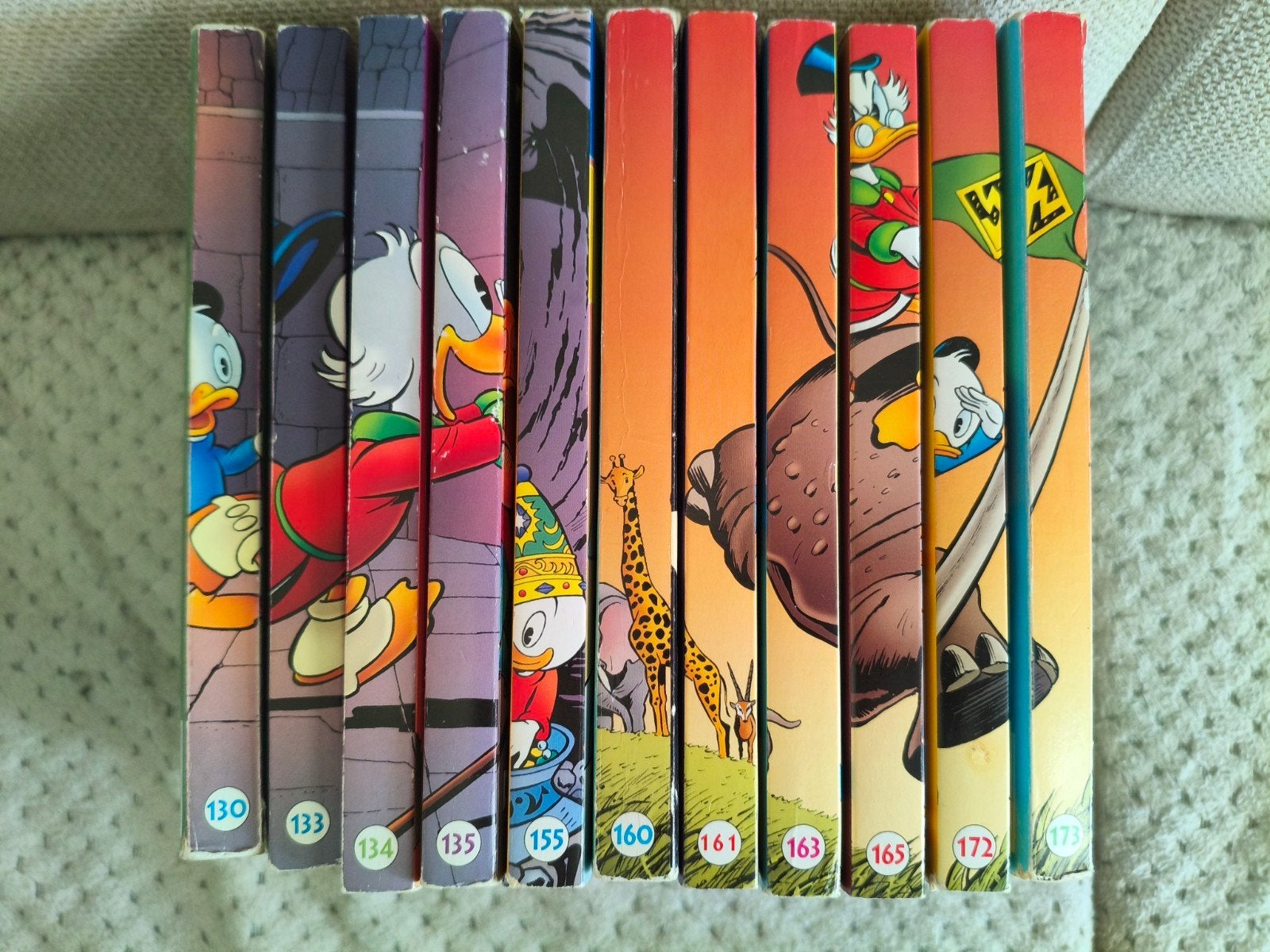 Elf Donald Duckpockets, Boeken, Strips | Comics, Gelezen, Walt Disney, Europa, Ophalen of Verzenden