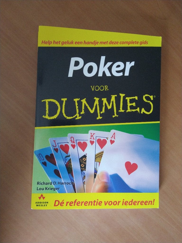 Poker voor Dummies, Ophalen of Verzenden, Zo goed als nieuw, Overige onderwerpen