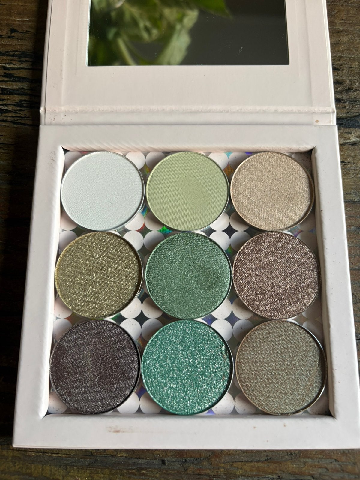 L’oyé pallet groen, Ophalen of Verzenden, Zo goed als nieuw, Groen, Ogen