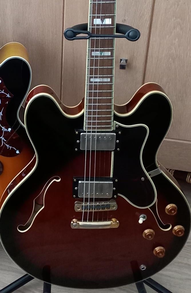 Epiphone Sheraton 1997., Muziek en Instrumenten, Snaarinstrumenten | Gitaren | Elektrisch, Zo goed als nieuw, Solid body, Epiphone