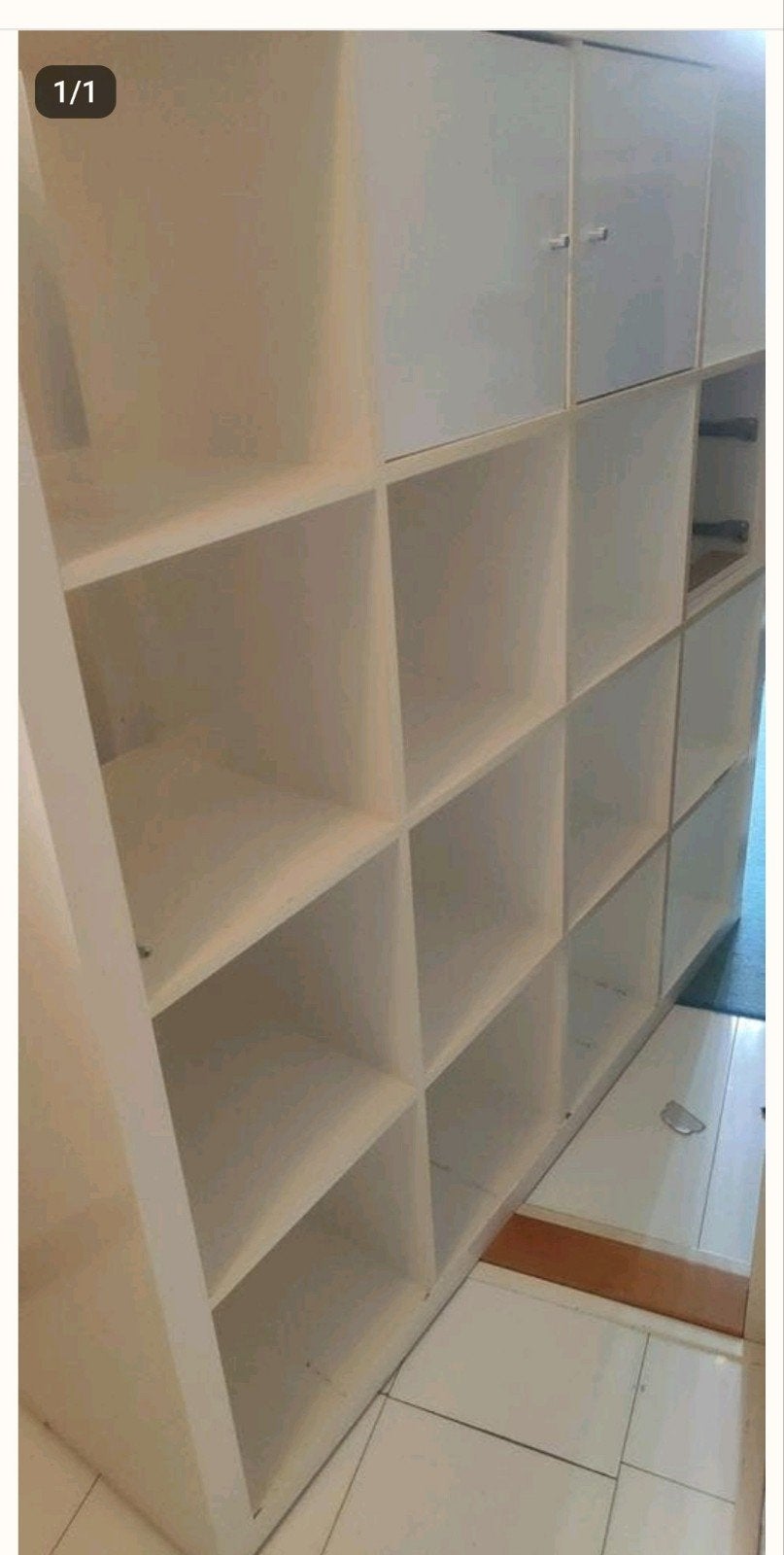 IKEA kast met lichte beschadigingen (excl. deurtjes), Ophalen, Gebruikt