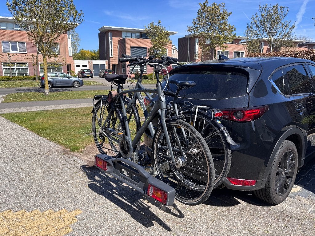 Fietsendrager voor twee fietsen, Auto diversen, Ophalen, 2 fietsen, Gebruikt, Trekhaakdrager