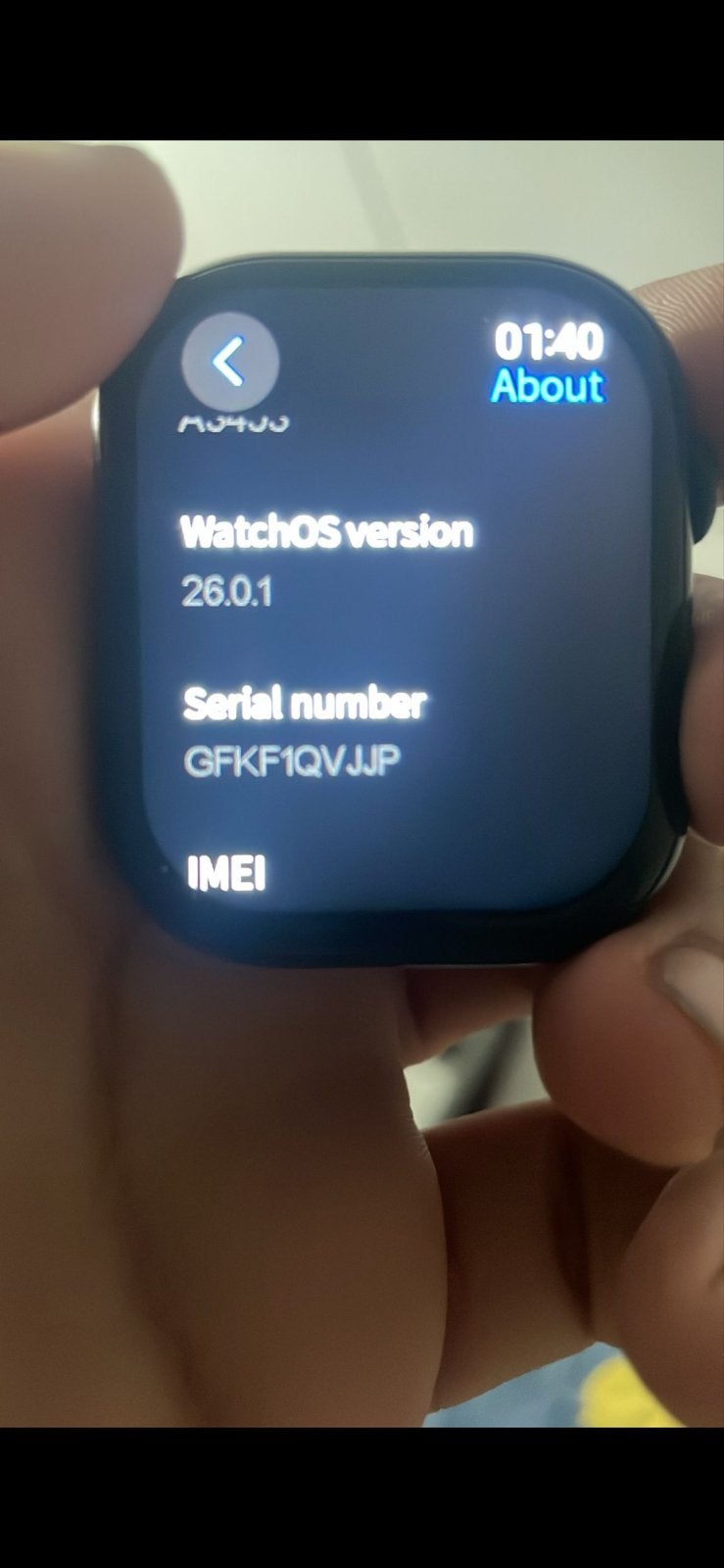 Apple Watch Series 11 (GPS) 46MM - Zo goed als nieuw, Ophalen, Afstand, Zwart, IOS