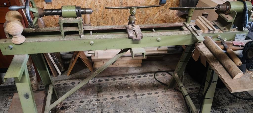 Hout draaibank, Ophalen, Gebruikt, Overige typen, 50 mm of meer