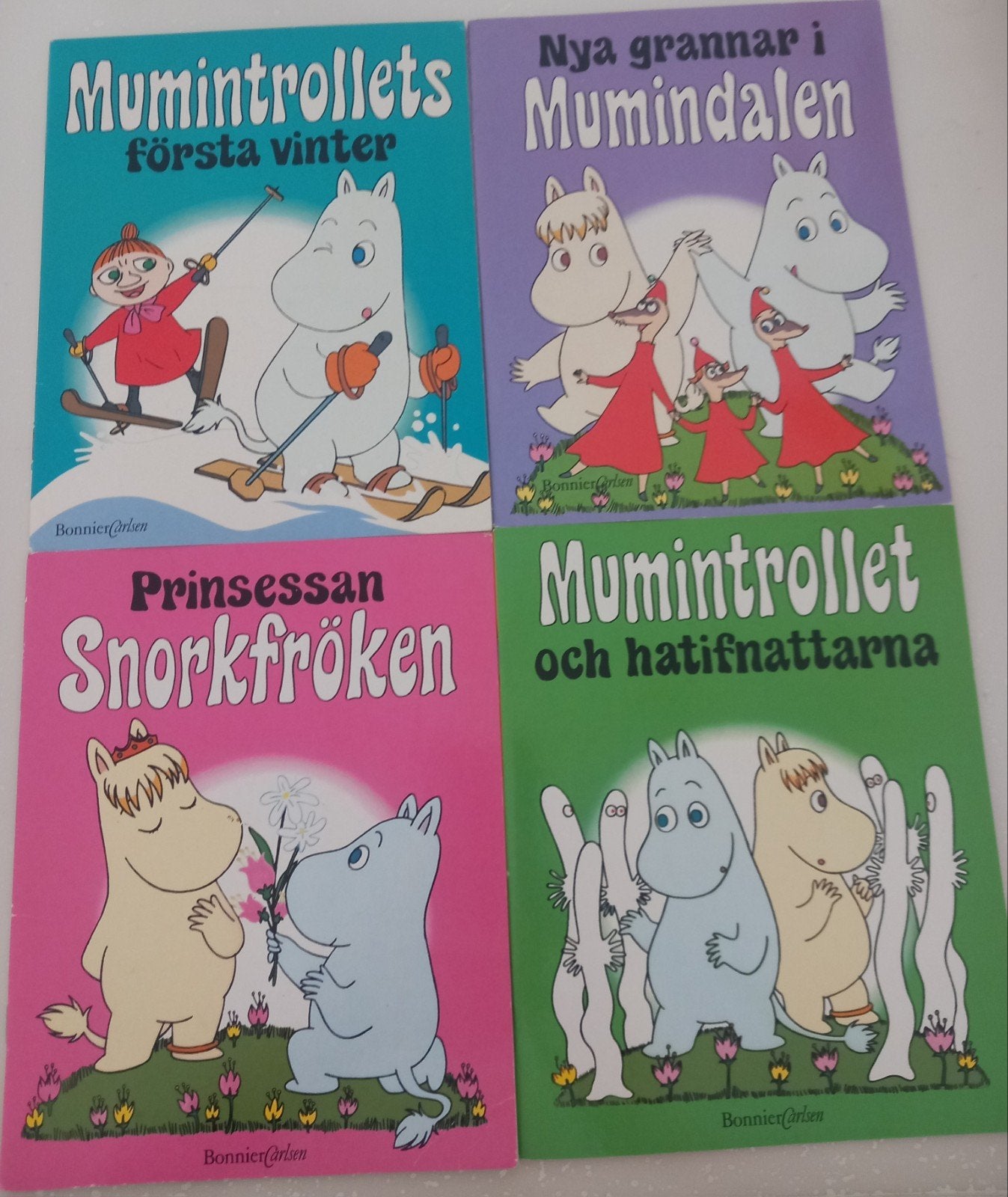Moomin Boeken Set - 4 Kronböckerna Verhalen, Ophalen of Verzenden, Zo goed als nieuw, Tove Jansson