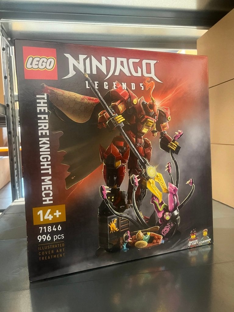 LEGO Ninjago - The Fire Knight Mech 71846, Lego, Nieuw, Ophalen of Verzenden, Compleet