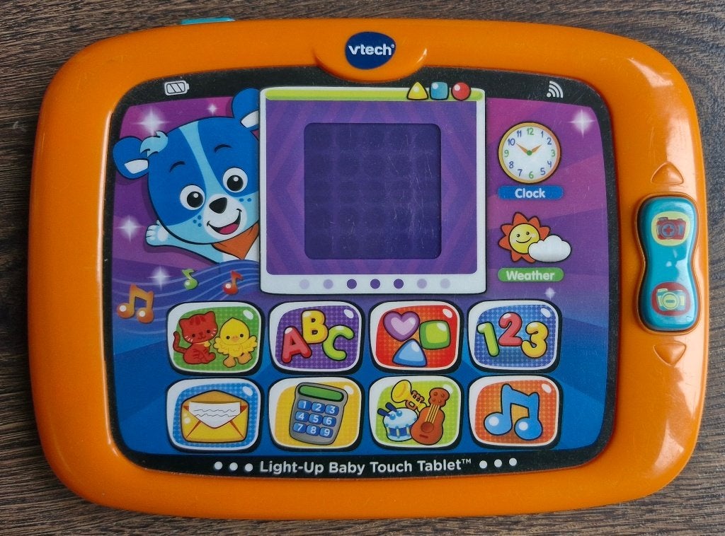 VTech Light-Up Baby Touch Tablet - Leerzaam Speelgoed, Ophalen of Verzenden, Gebruikt, Met geluid