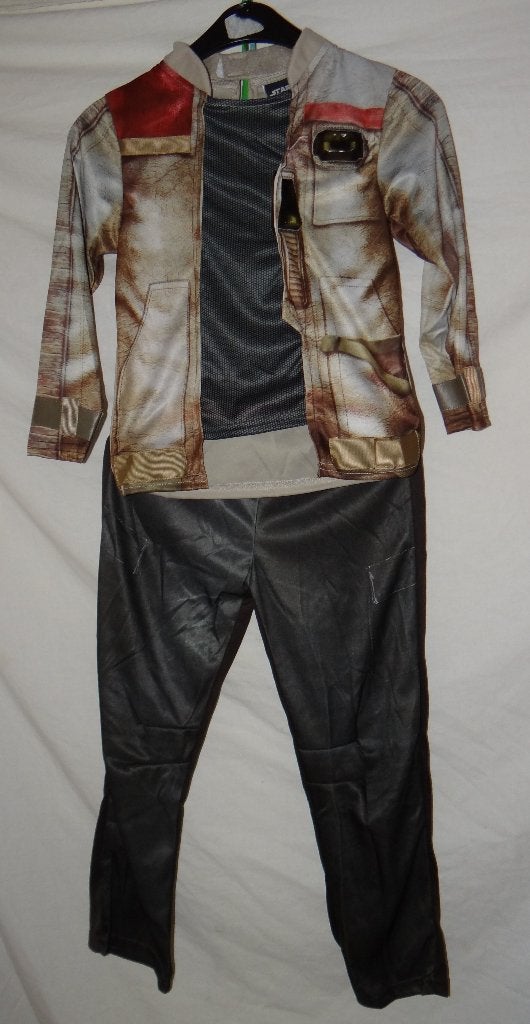 Leuk beige/grijs/rood STAR WARS FINN pak - Dutch Comic Con, Ophalen of Verzenden, Gebruikt, 110 t/m 116, Jongen of Meisje