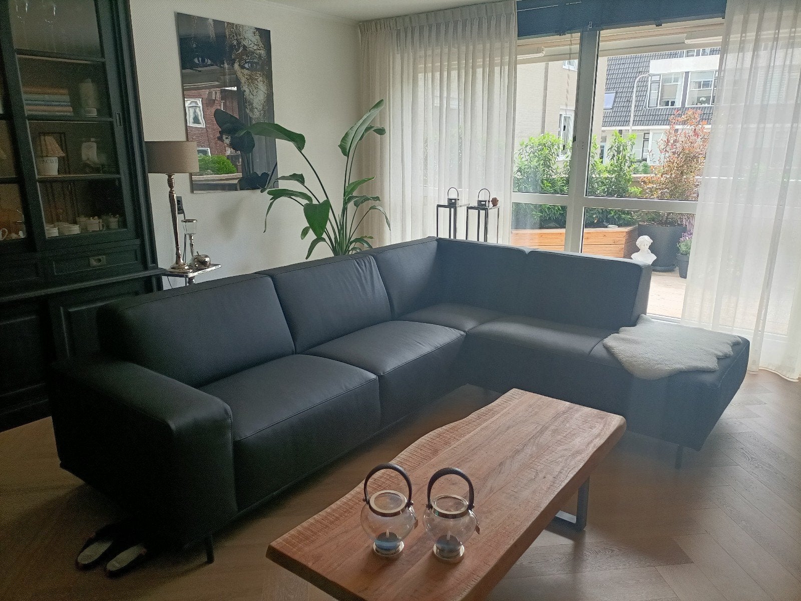 boomstam salontafel, Ophalen, Nieuw, Hout, Landelijk