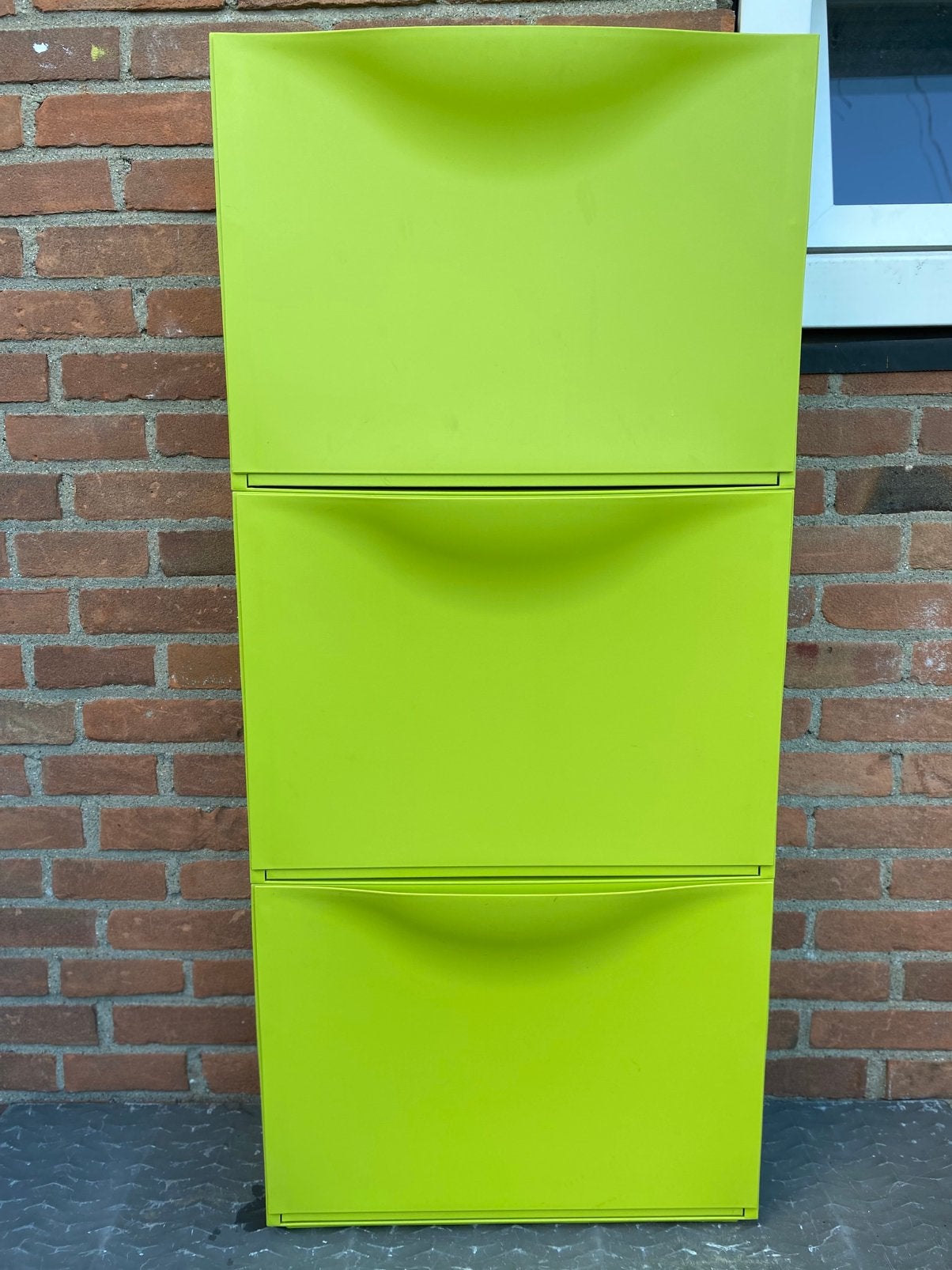 Trones schoenenkast groen, Huis en Inrichting, Ophalen, Gebruikt