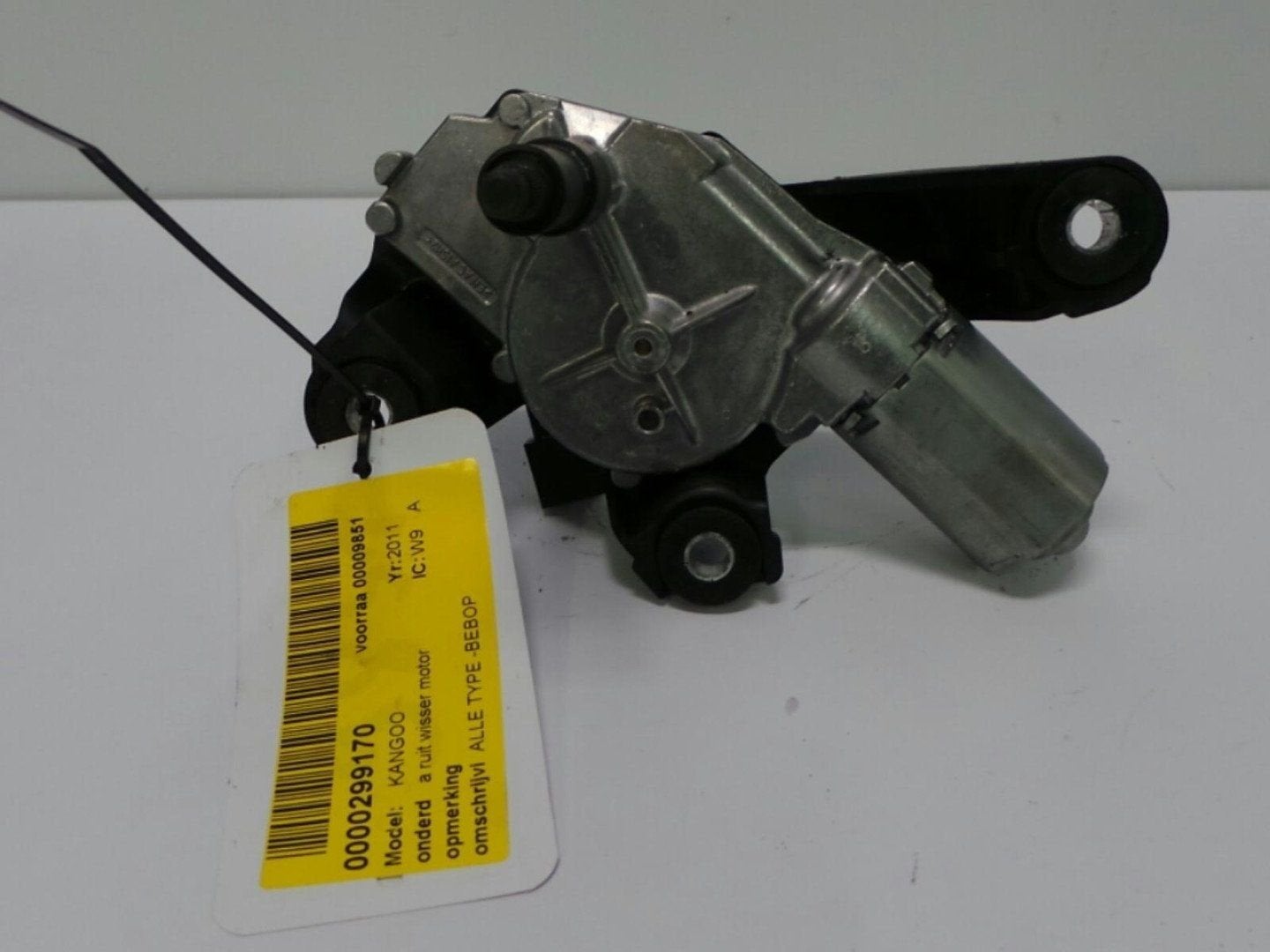 RENAULT KANGOO RUITENWISSERMOTOR ACHTER 2011, Ophalen of Verzenden, Gebruikt, ARN erkend