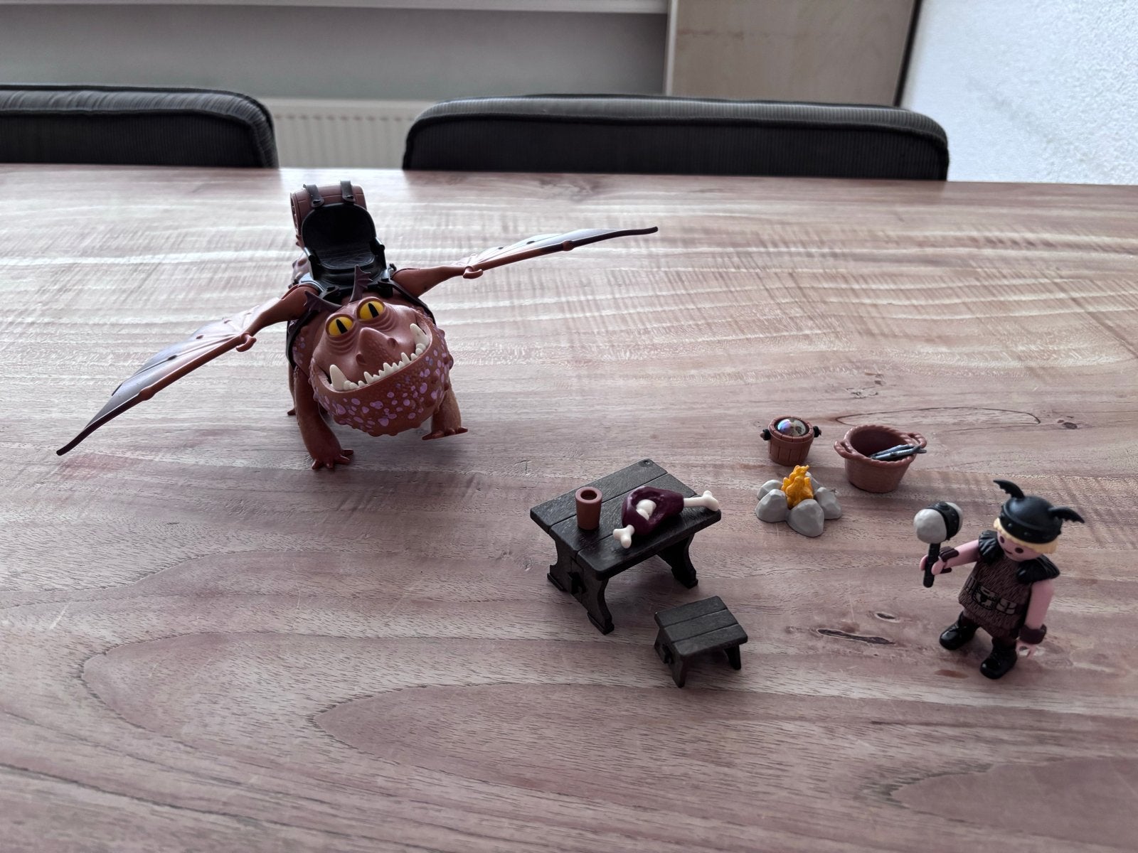 Playmobil Dragons: Speknekje en Vissenpoot, Ophalen, Complete set, Zo goed als nieuw, Dragons