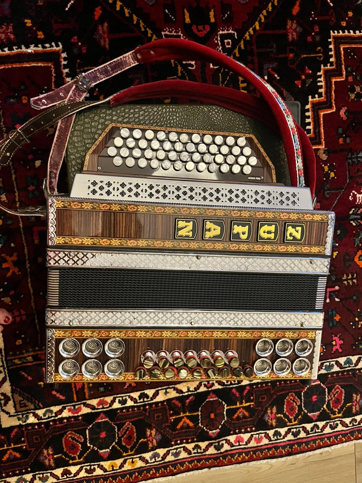 Zupan Alpe IV D, Steirische Harmonika in topstaat, Muziek en Instrumenten, Accordeons, Ophalen, Zo goed als nieuw, Overige merken
