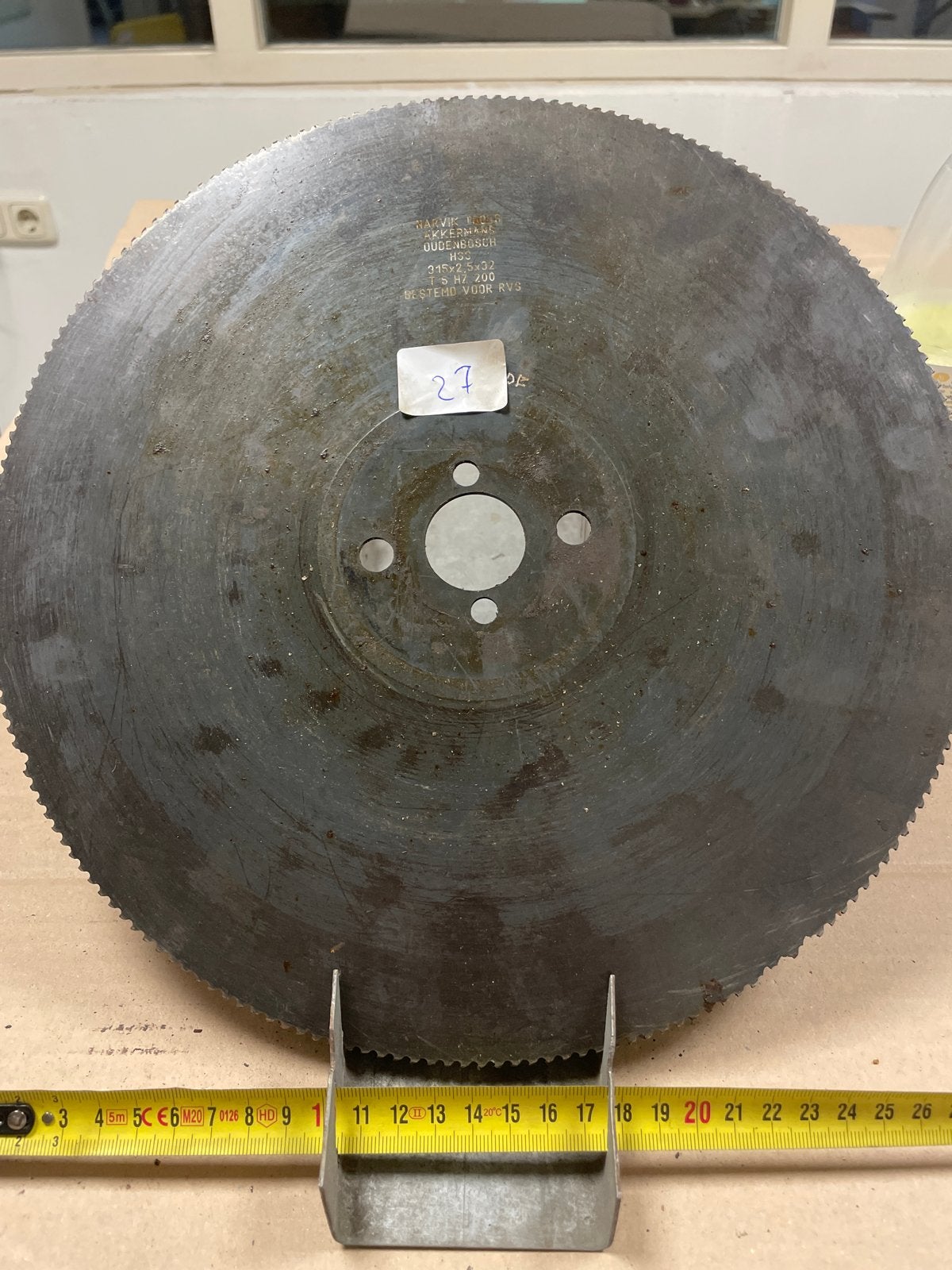 Cirkelzaagblad 315mm voor RVS - Gebruikt, Ophalen, Gebruikt, Cirkelzaag, 70 mm of meer