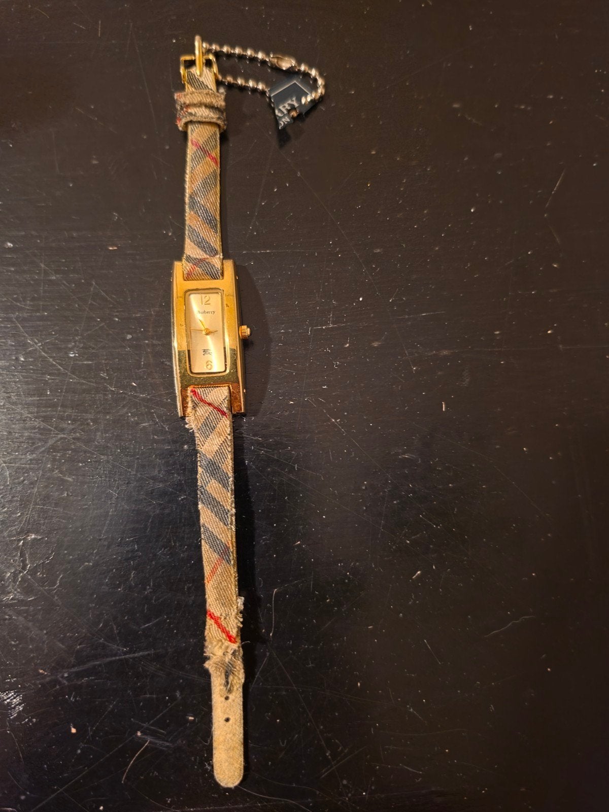 horloge Burberry, Ophalen of Verzenden, Gebruikt, Leer, Overige merken