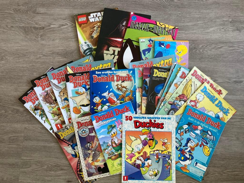 Donald Duck en Donald Duck Extra - Samen voor 4 euro, Boeken, Ophalen of Verzenden, Gelezen, Overige typen