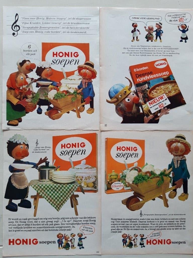 38 blz. reclame Honig, jaren 70, Verzamelen, Merken en Reclamevoorwerpen, Verzenden, Gebruikt, Overige typen