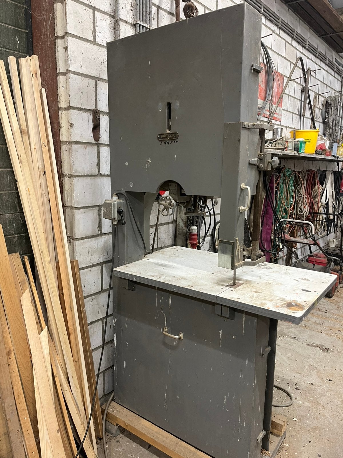Lintzaag, Ophalen, Gebruikt, 70 mm of meer, 600 tot 1200 watt