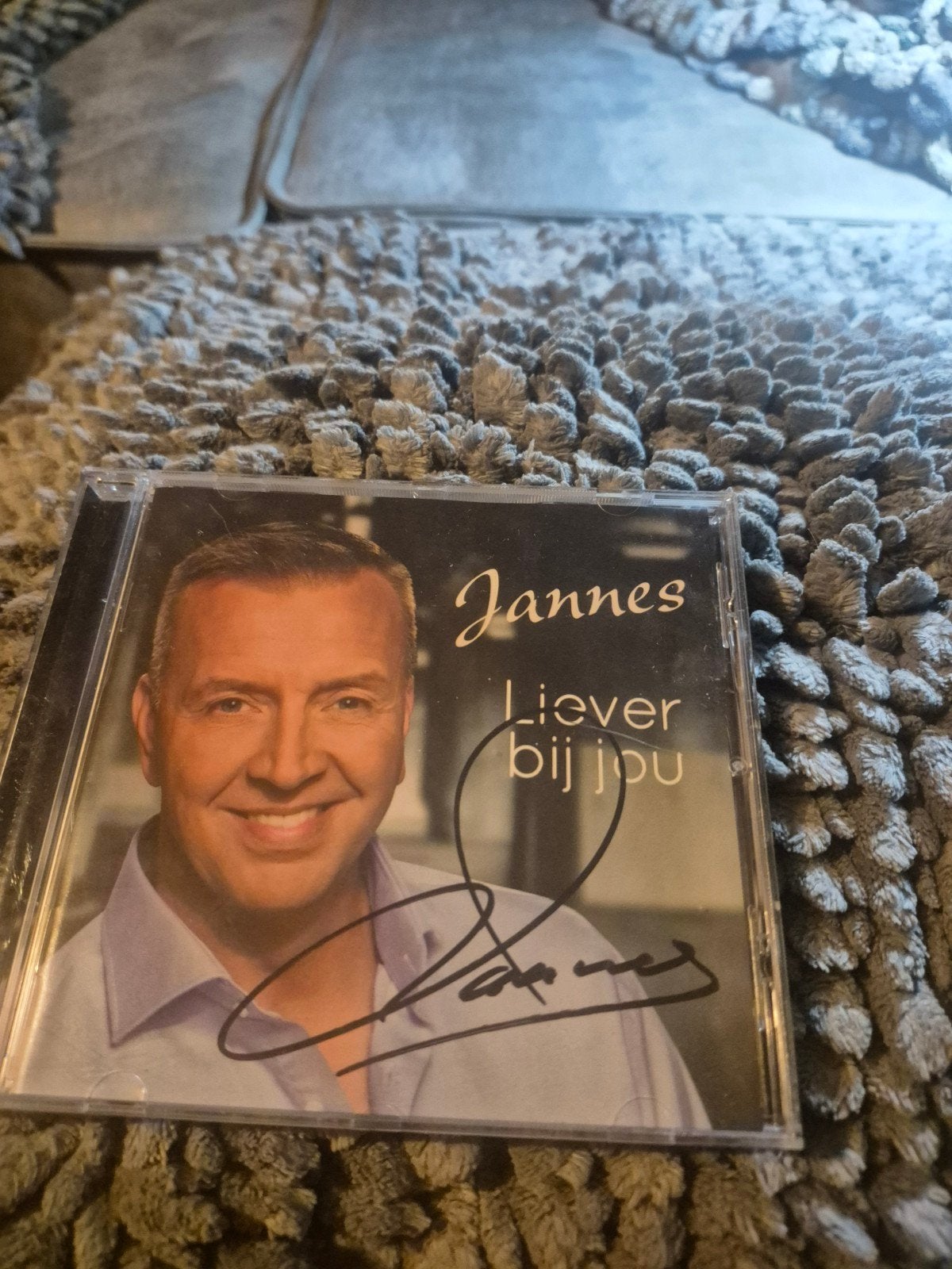 Jannes - Liever bij jou CD - Gesigneerd, Gesigneerd, Zo goed als nieuw, Album, Schlager