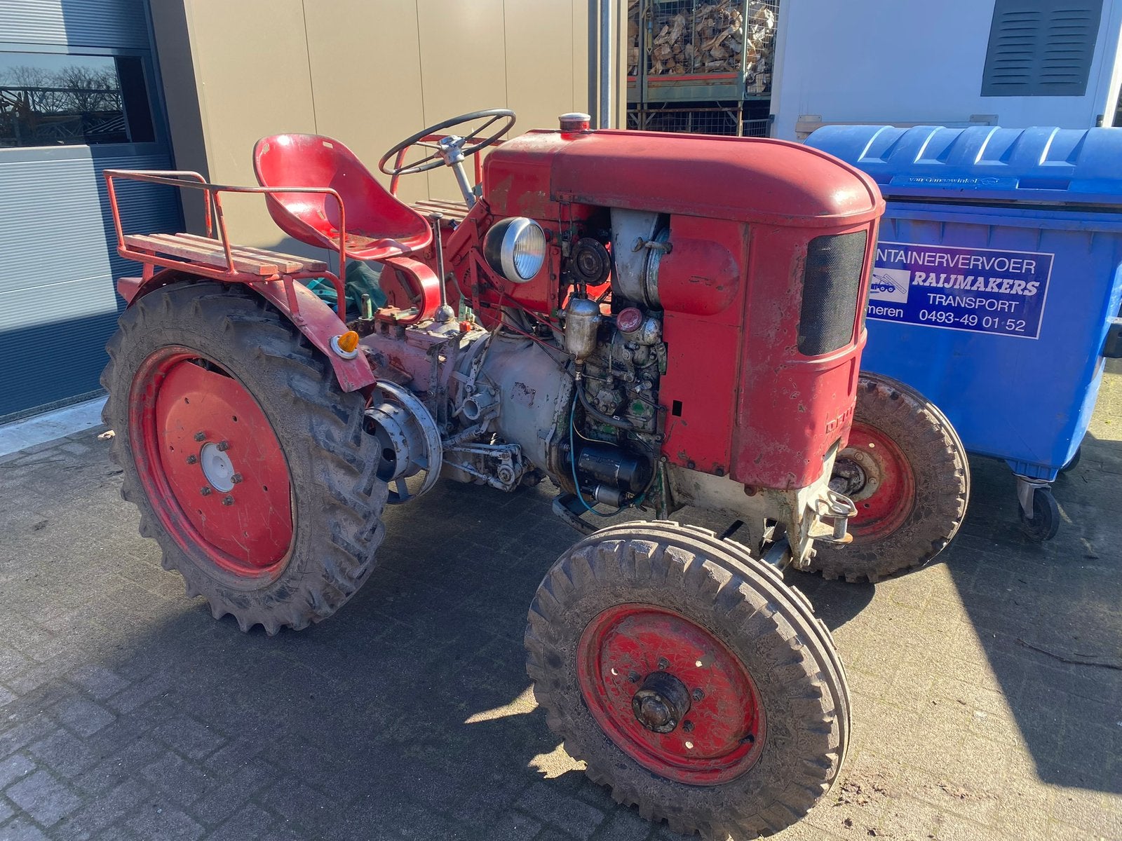 Deutz F1L514 1950 Stompkop 1 cilinder met kenteken, Ophalen, Oldtimer, Tot 80 Pk, Deutz - Fahr