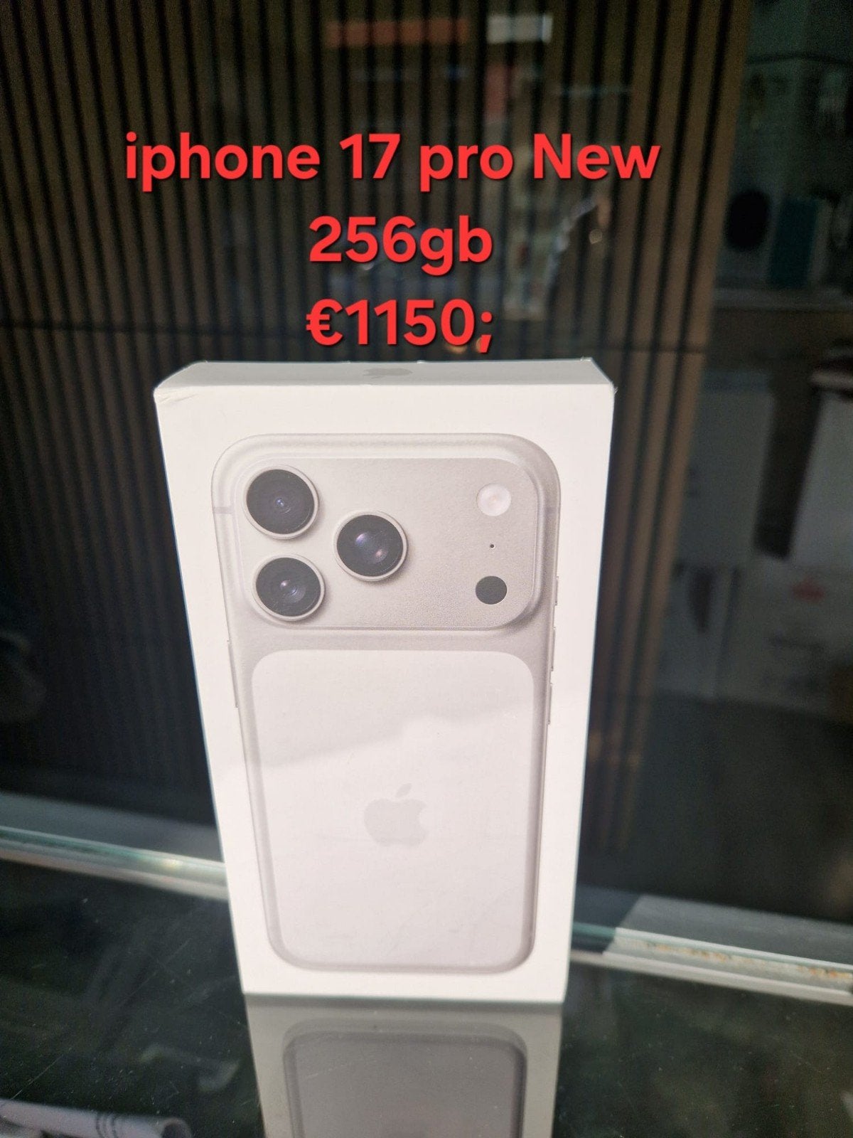 iPhone 17 Pro 256GB - Nieuw in doos, Ophalen of Verzenden