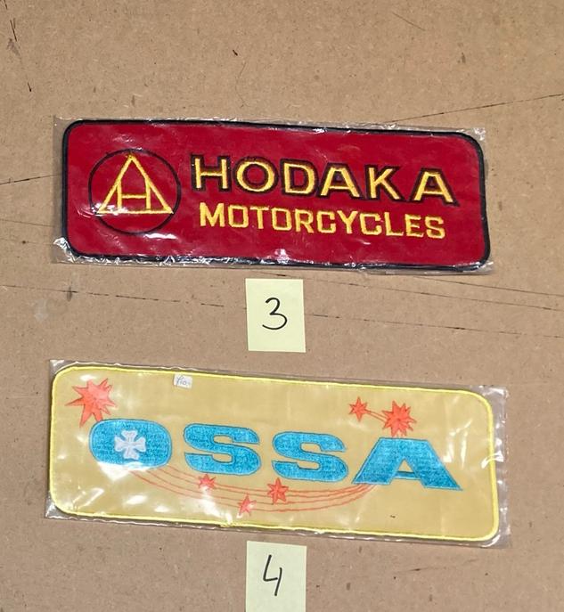Nieuw (NOS) grote patches (opnaai embleem) motorrace/motoren, Ophalen of Verzenden, Nieuw, Motoren