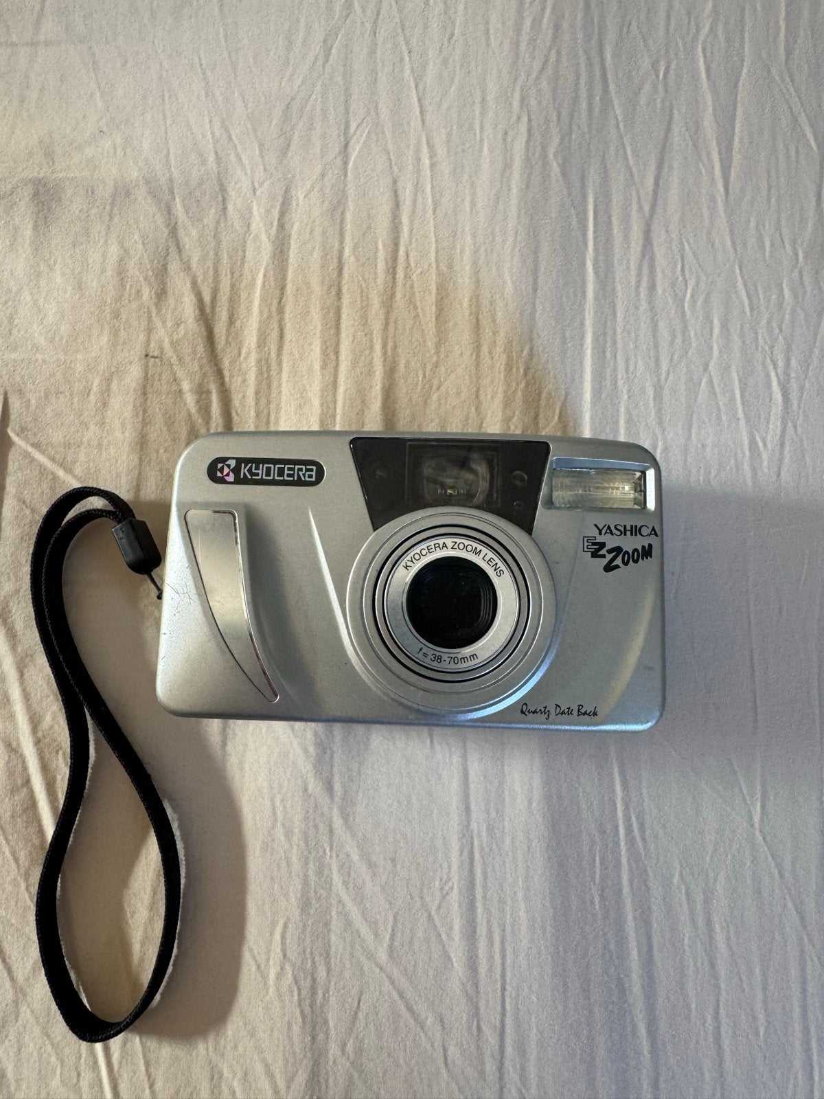 Kyocera Yashica EZ Zoom Film Camera - Compact Analoog, Ophalen of Verzenden, Gebruikt, Compact, Overige Merken