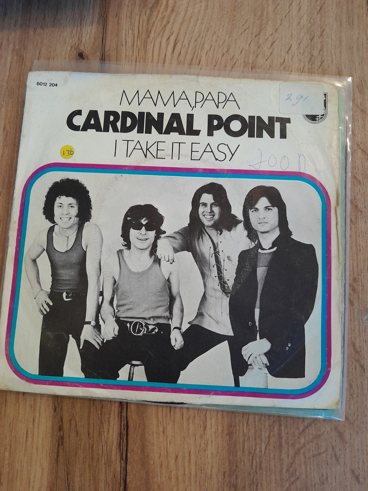 Cardinal point 7inch mama papa, Cd's en Dvd's, Ophalen of Verzenden, Zo goed als nieuw, Pop