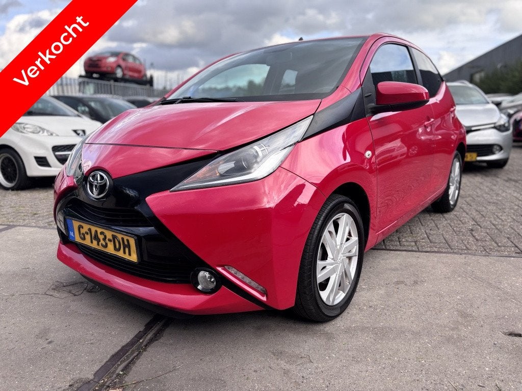 Toyota Aygo VERKOCHT VERKOCHT! (bj 2017), Gebruikt, Euro 6, Handgeschakeld, 3 cilinders