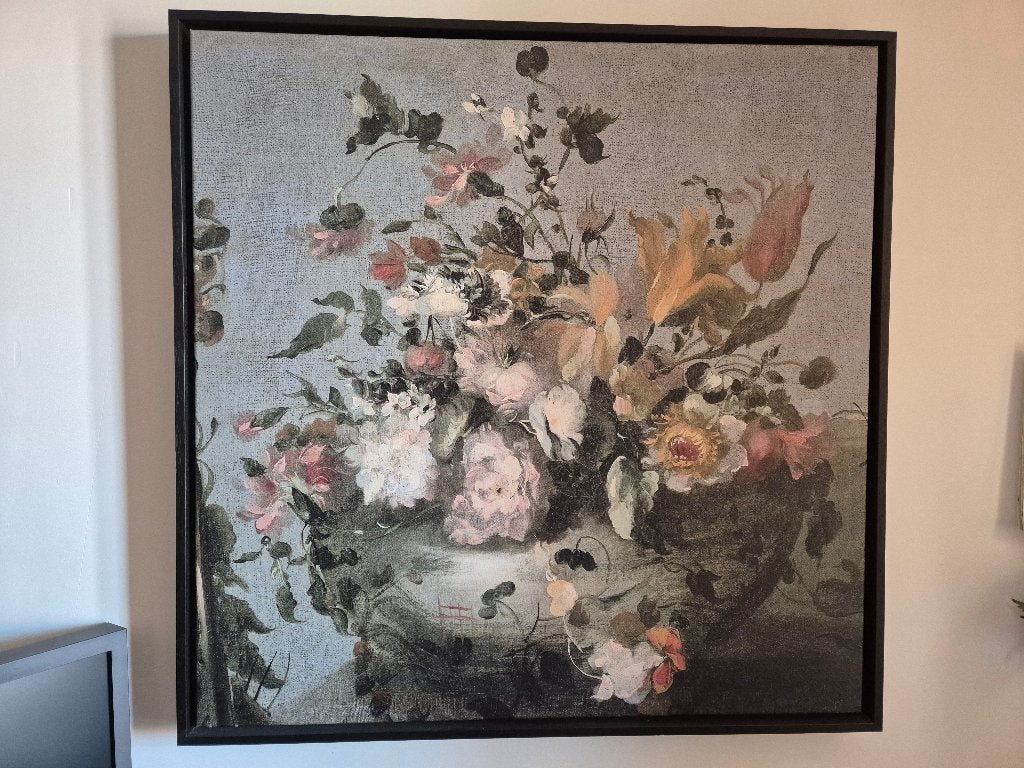Schilderij op canvas, Ophalen, Zo goed als nieuw, 100 tot 125 cm, Schilderij