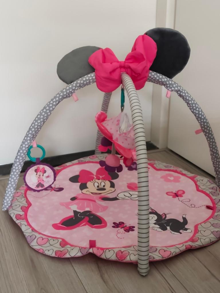 Baby speelmat gym Minnie Mouse, Kinderen en Baby's, Speelgoed | Overig, Ophalen, Zo goed als nieuw, Meisje