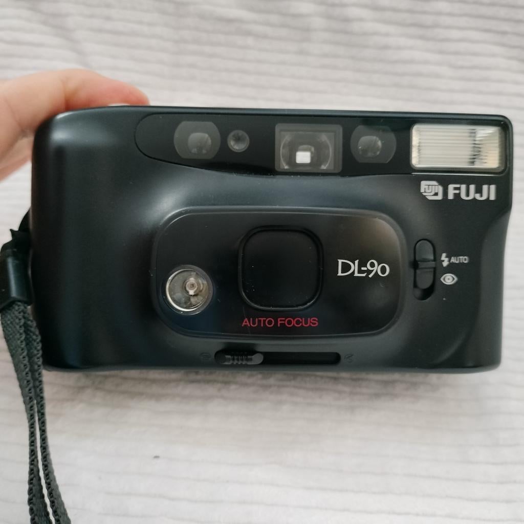 Fuji DL-90 compact camera auto focus, Ophalen of Verzenden, Zo goed als nieuw, Compact, Fuji