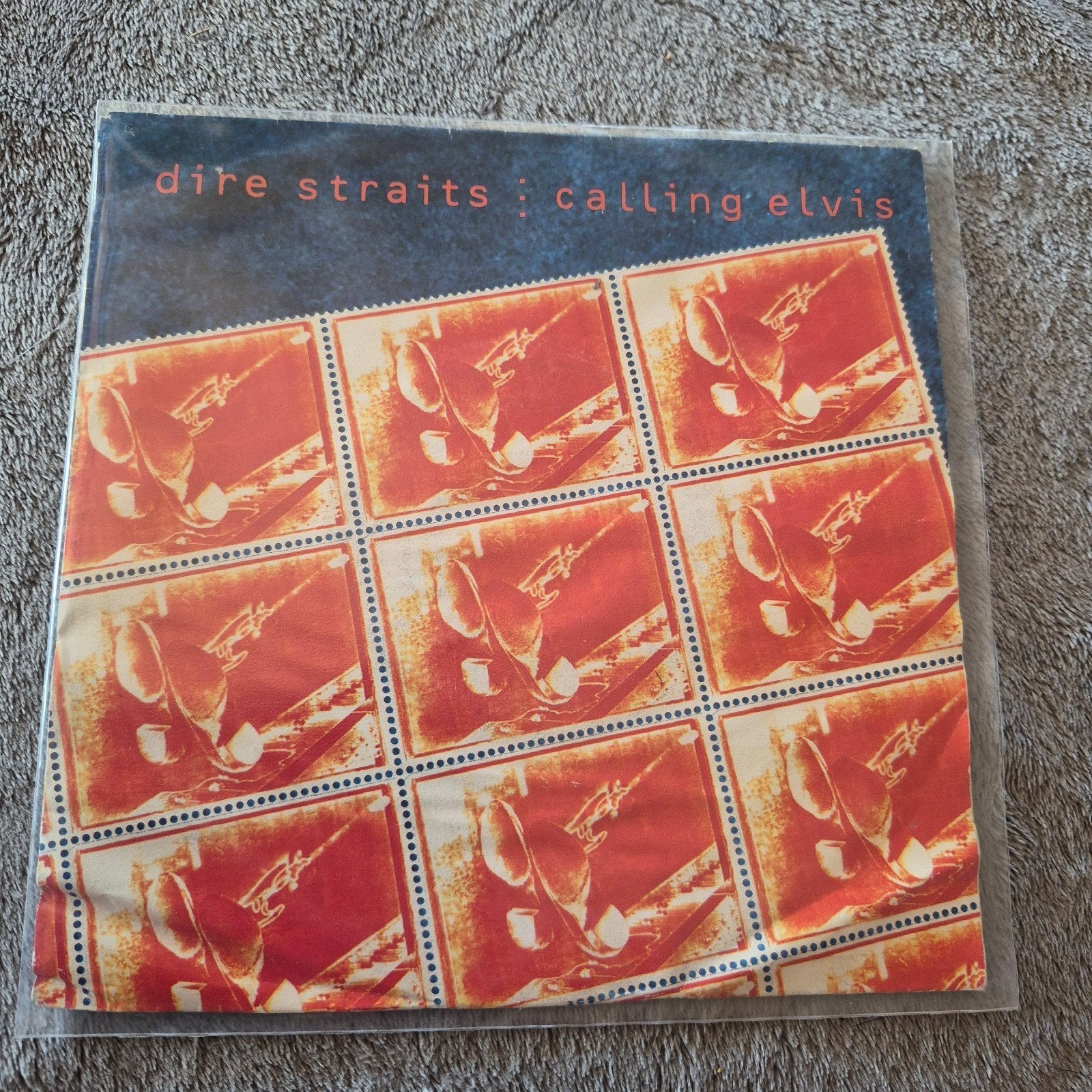 Dire straits  - Calling Elvis, Ophalen of Verzenden, Gebruikt, Pop