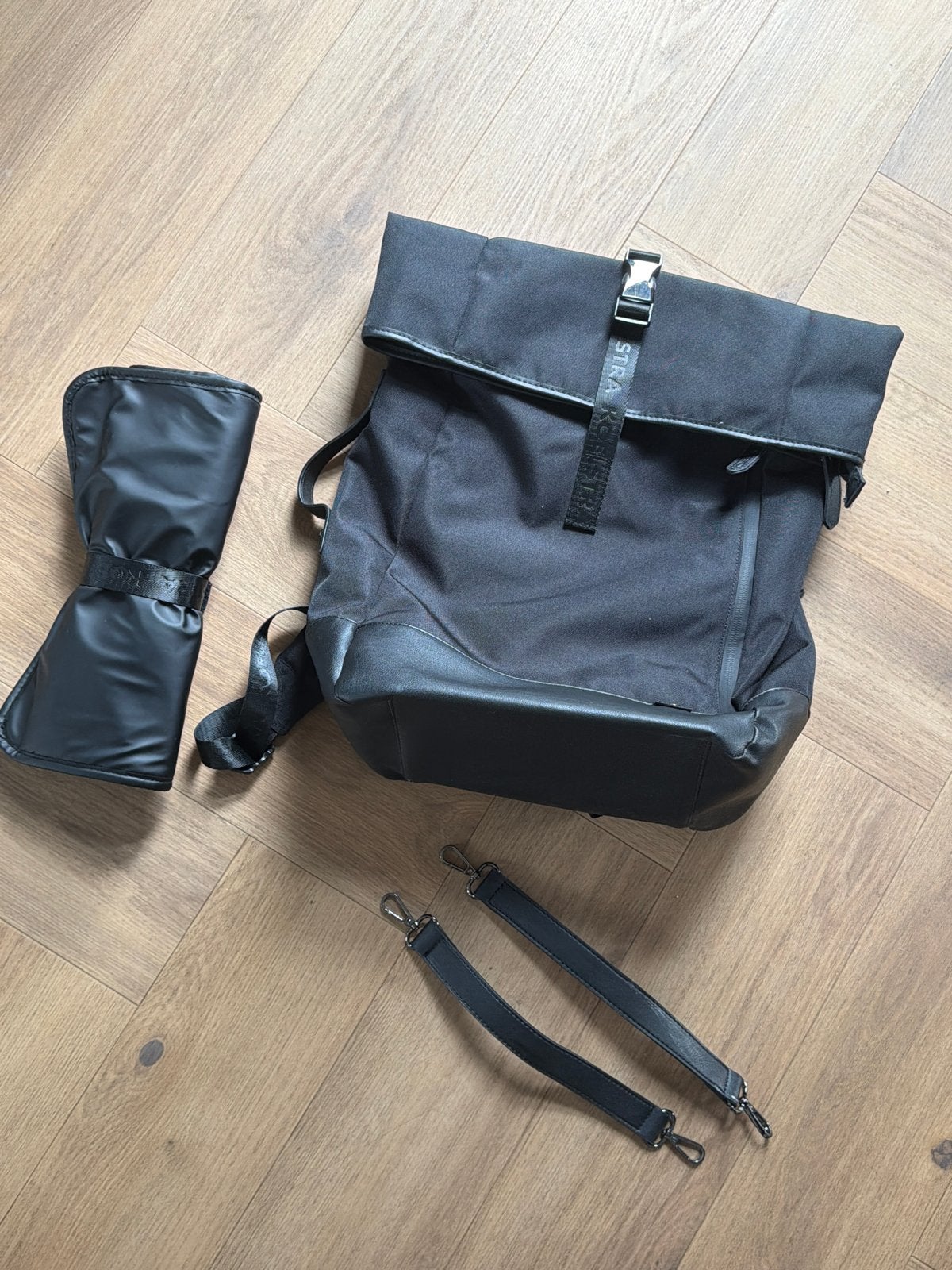 Luiertas - Koelstra Luierrugzak met Verschoonmatje, Kinderen en Baby's, Luiertassen, Ophalen, Overige merken, Zwart, Rugzak