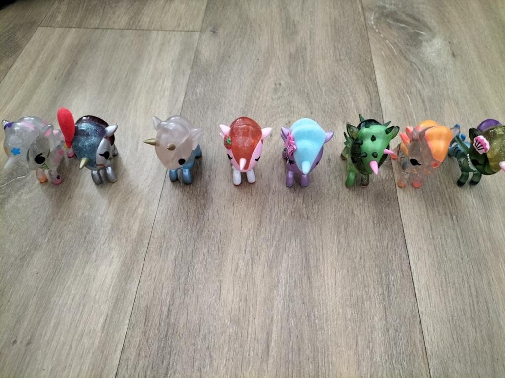 Tokidoki unicorno verzameling, Verzamelen, Poppetjes en Figuurtjes, Ophalen of Verzenden, Gebruikt