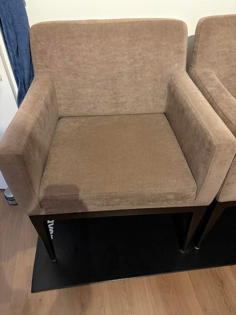 2 oud roze stoeltjes, Ophalen, Zo goed als nieuw, Minder dan 75 cm, 50 tot 75 cm