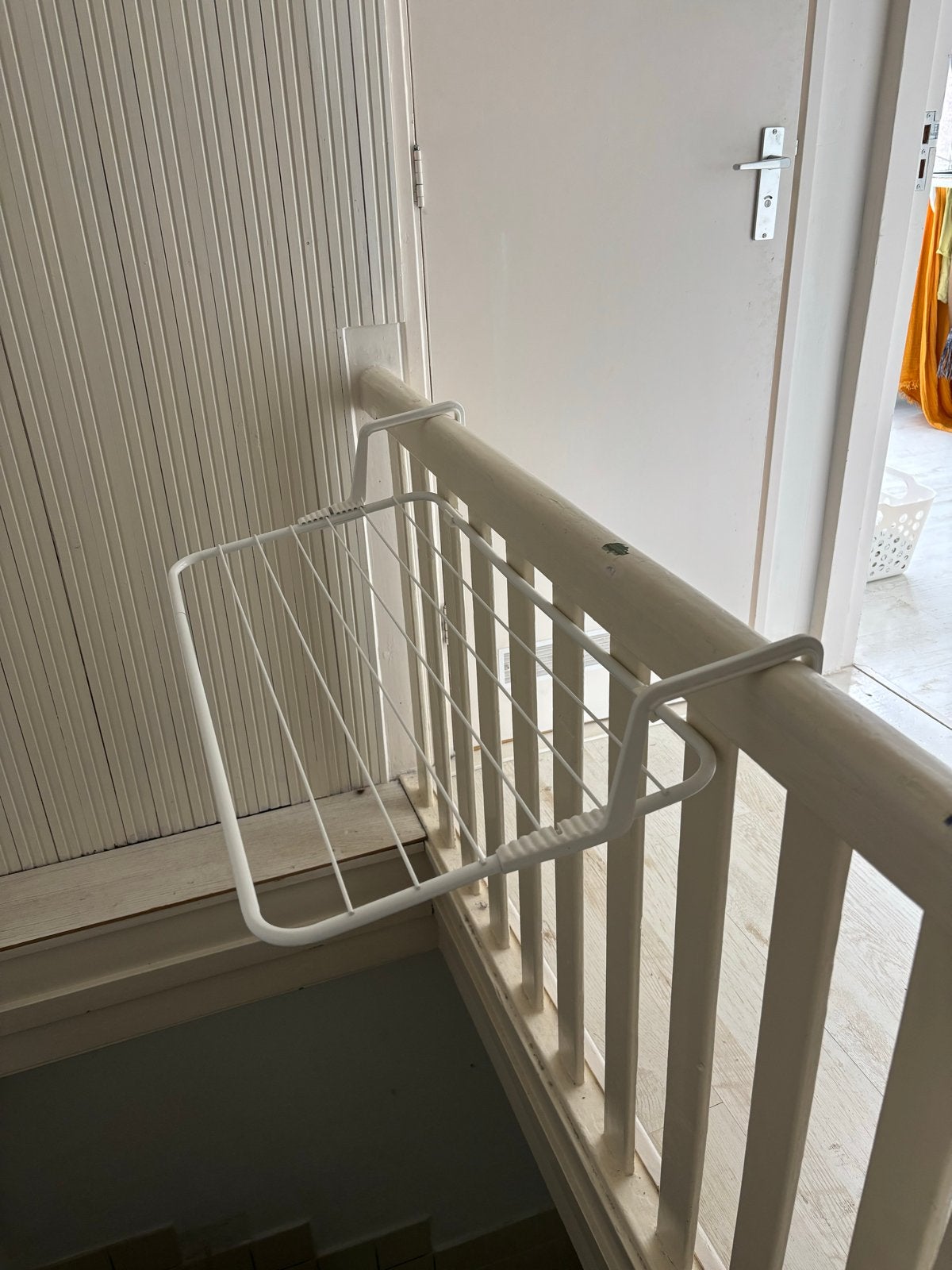 IKEA antonius droogrek voor balkon of radiator - Wit, Ophalen, Gebruikt