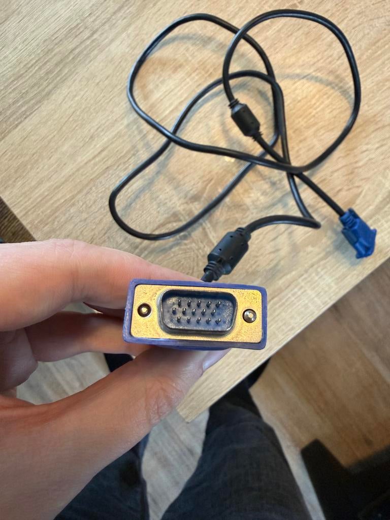 VGA kabel - Monitor kabel, Computers en Software, Ophalen of Verzenden, Gebruikt
