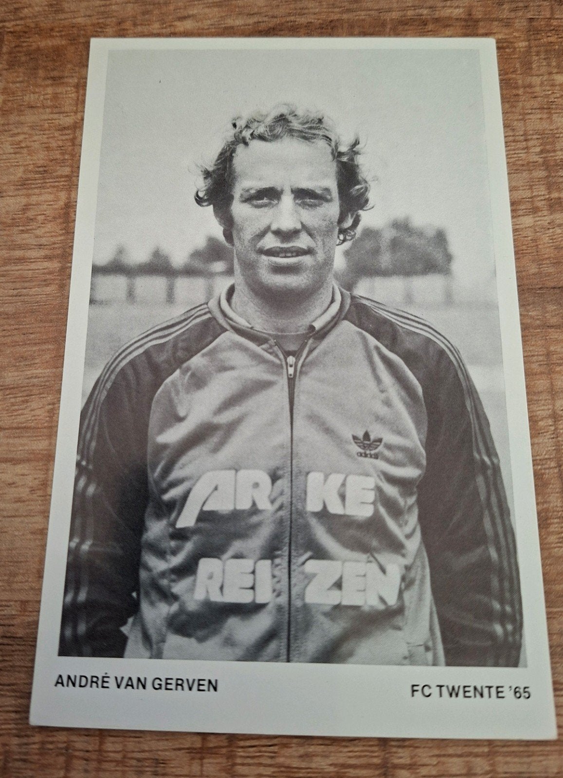 Spelerskaart Andrè van Gerven FC Twente 1981-1982, Ophalen of Verzenden, Zo goed als nieuw, F.C. Twente, Spelerskaart