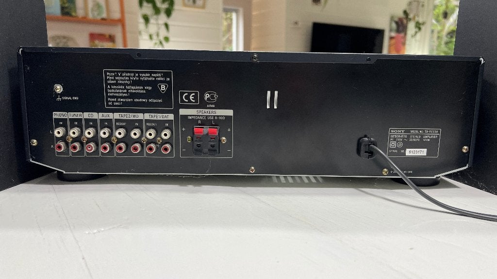 Sonos ZP80 en Sony TA-FE230 Versterker, Ophalen, Gebruikt, 60 tot 120 watt, Sony